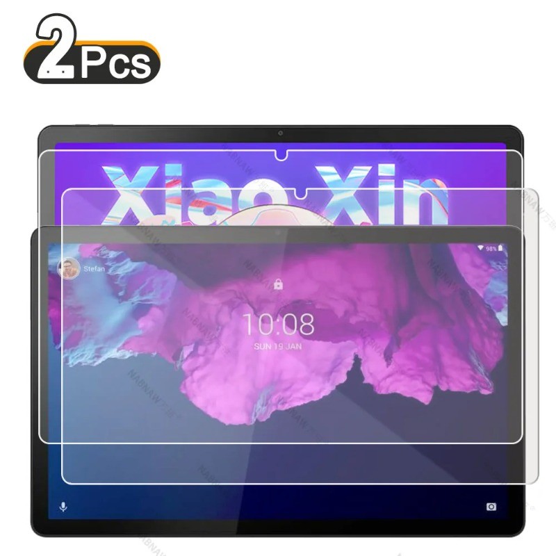 1-2Pcs สําหรับ Lenovo Tab M9 M8 M7 4th 3th Gen HD Clear ฟิล์มกระจกนิรภัยสําหรับ Lenovo Tab M11 M10 P