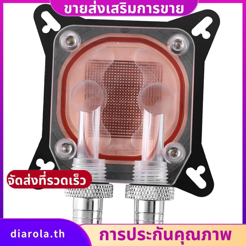 Gpu Water Block Cooling Double Channel Of Copper คอลัมน์การ์ดภาพวิดีโอ Water Cooler หม้อน้ํา 0.4 มม.