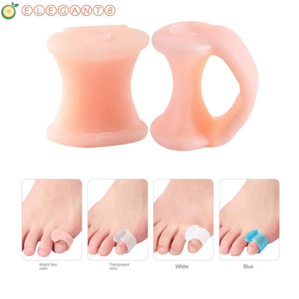 AELEGANT Toe Separator คู่สำหรับการดูแลเท้าและแยกนิ้ว พิดโลก Corrector