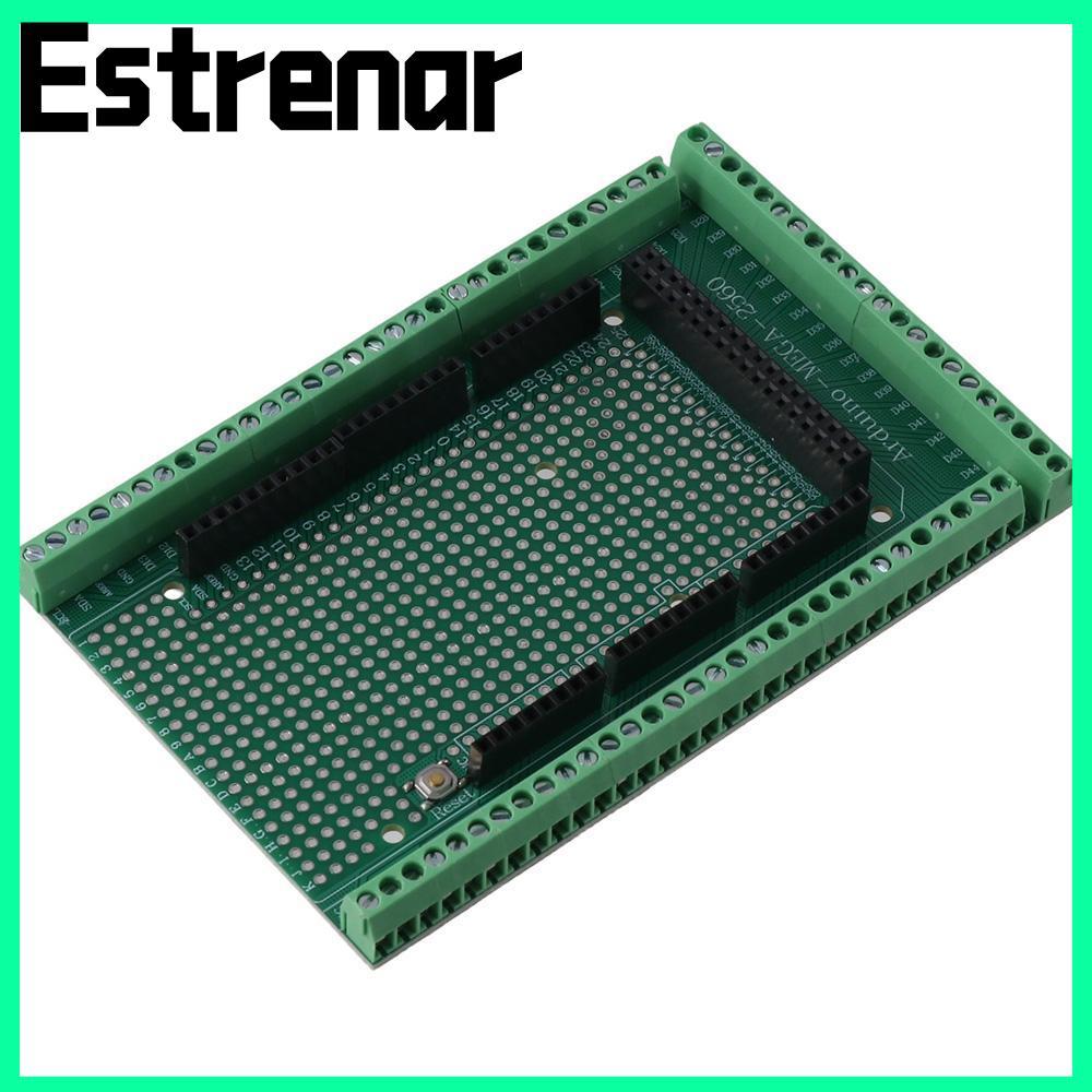 ESTRENAR Screw Terminal, Green Expansion Board Kit Screw/Terminal Block สําหรับ Arduino MEGA-2560 R3