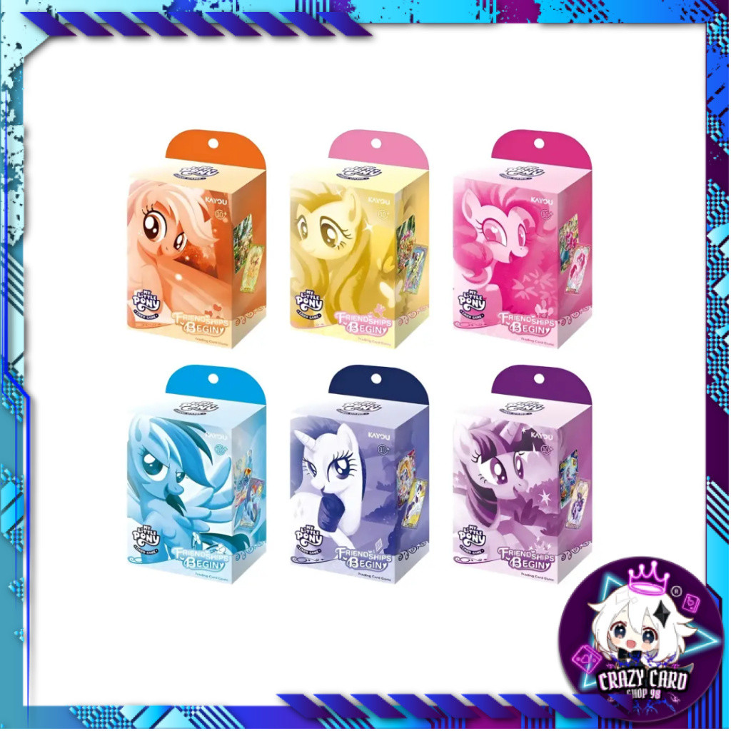 [ แยกกล่อง ] Starter Deck  My Little Pony Trading Card Game Friendships Begins (p2)