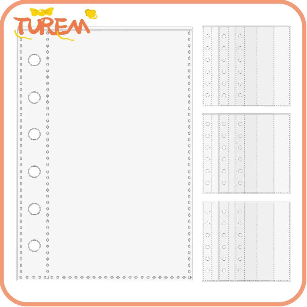 ปลอกป้องกันการ์ด TUREM, หน้า Binder A7 A7, ไส้แฟ้ม 6 ห่วง