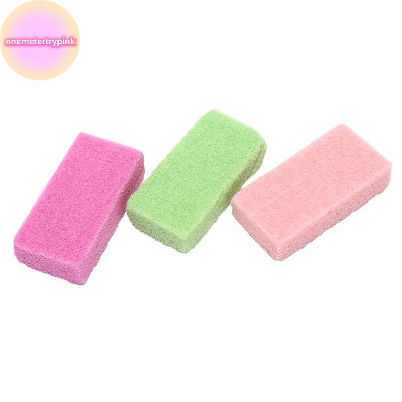 ONEPINK Pumice Sponge Stone Exfoliate Foot Care ลบ Hard Dead Skin Feet Rasp .