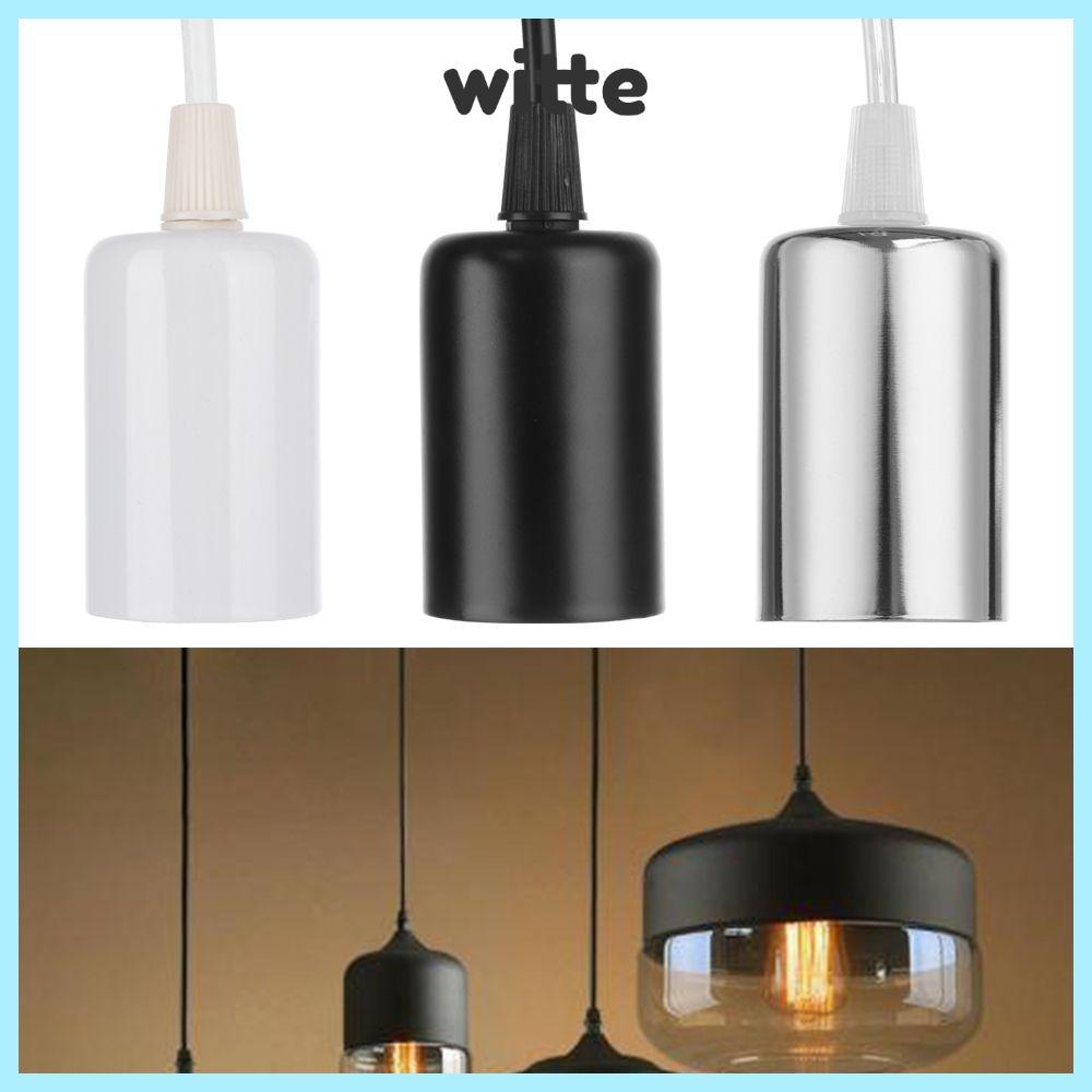 WITTE 0.5 M/0.8 M/1 M/1.2 M/1.5 M/2 M E27 โคมไฟ Vintage Retro Home Decal ร้อนจี้หลอดไฟซ็อกเก็ต