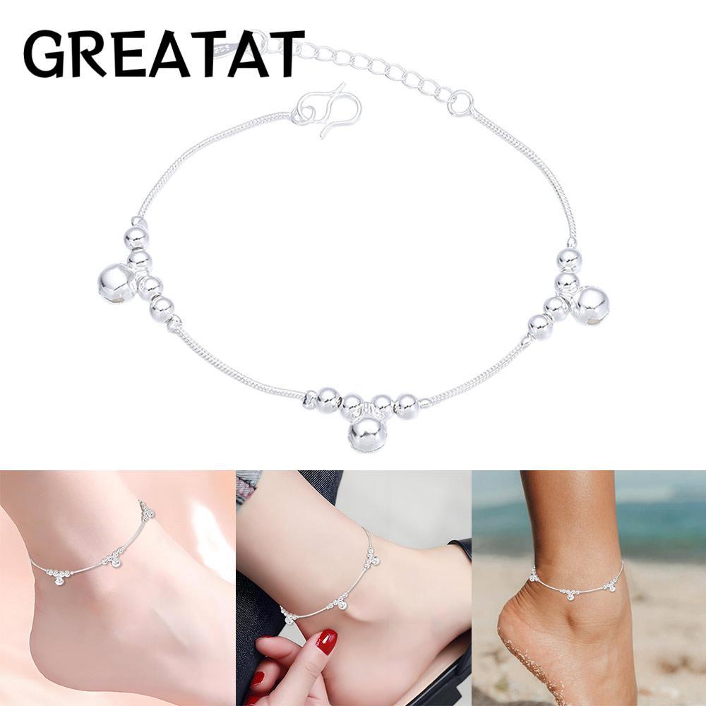 GREAT Foot Anklet Jewelry Hot Silver Plated Chain
