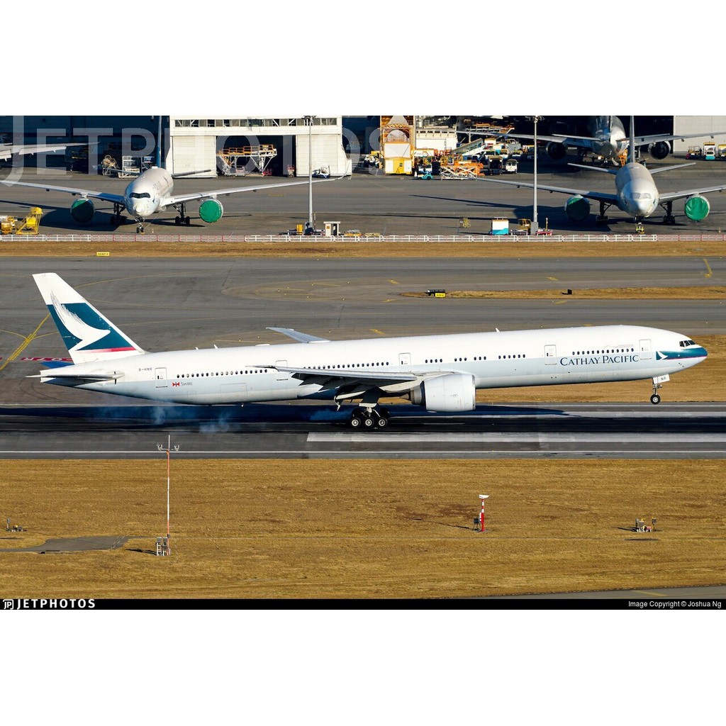 #1:: : รุ่น 400#PH国泰航空B777-300เป็น หมายเลขลงทะเบียน: