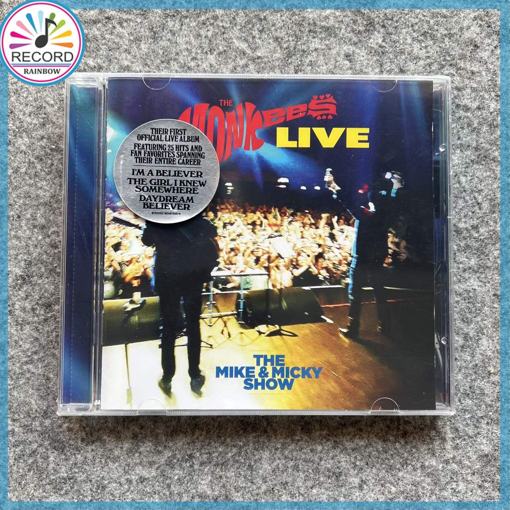 The Monkees Live The Mike & Micky Show Original CD Album [Sealed] Brand New 1Z0817 -TH2