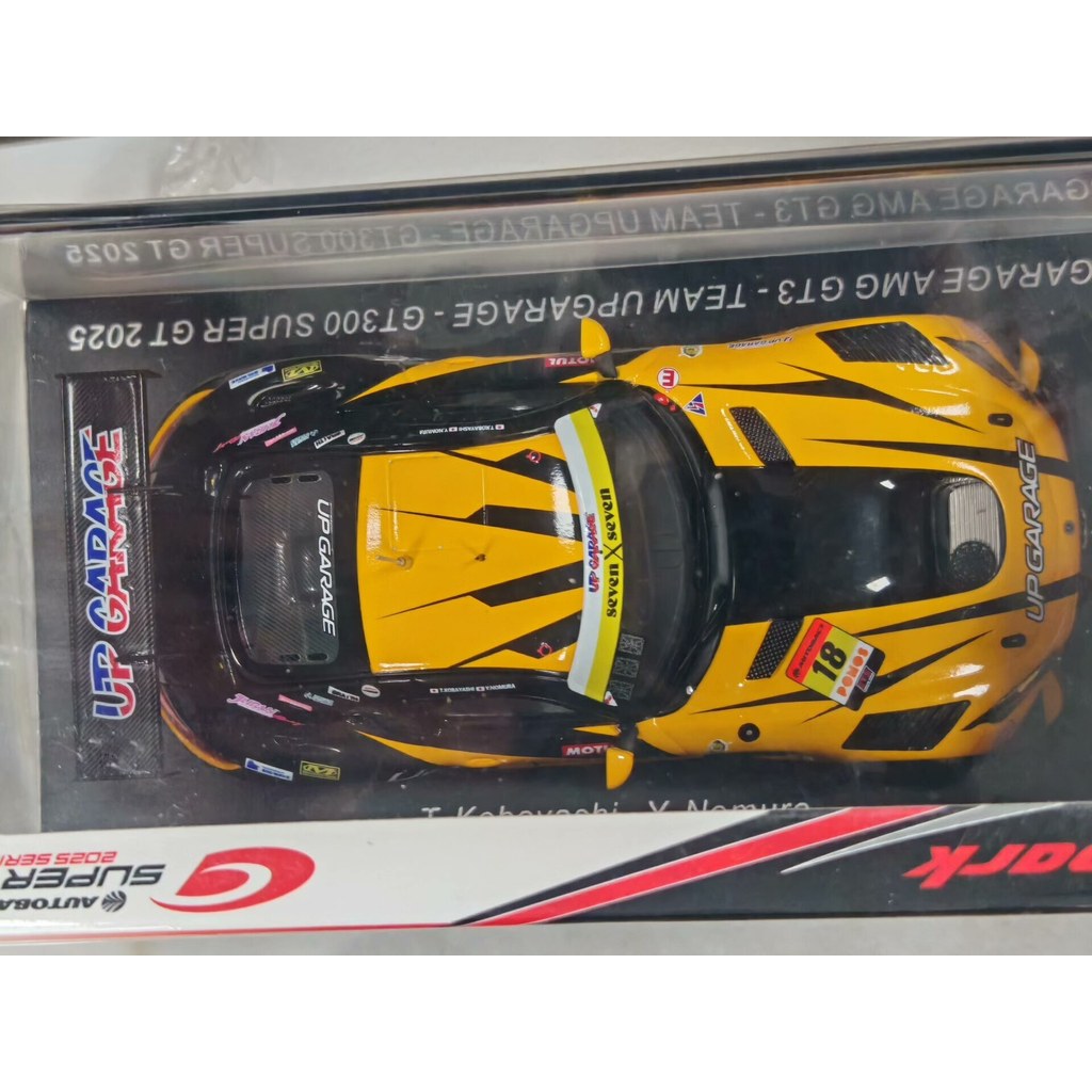 1: 43 spark Mercedes-benz benz amg gt3 upgarage 2025 gt300 super gt Racing Car Model Pick-up ข้อเสนอ