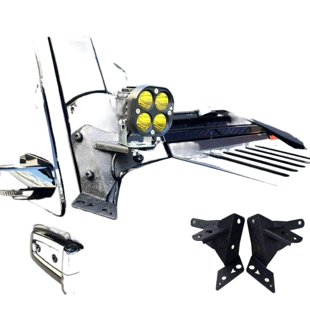 BJ40L BJ40Plus BJ40E Off-Road ดัดแปลง A-Pillar Spotlight วงเล็บสองชั้น One คู่วงเล็บราคา