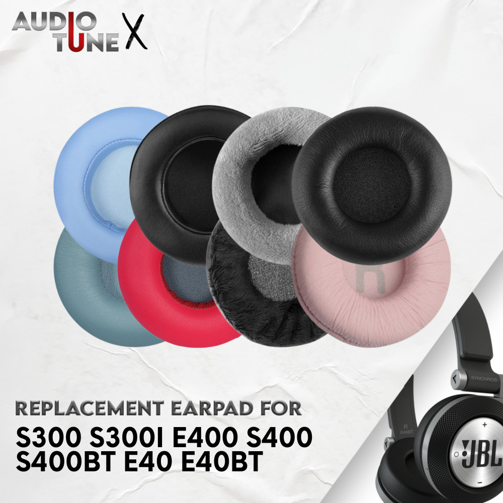 Earpad แผ่นรองหูฟังแผ่นรองหูฟัง S300 S300i E400 S400 S400BT E40 E40BT แผ่นโฟม