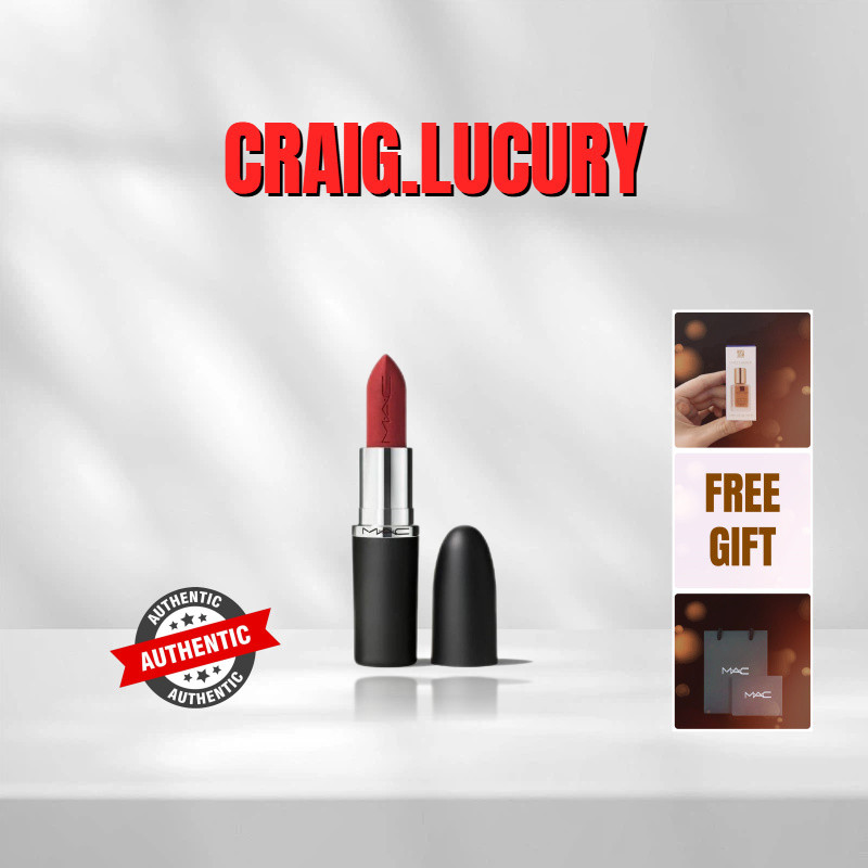 ลิปสติก MAC MACXIMAL Silky Matte Lipstick ลิปสติกเนื้อแมทไอคอนพร้อมสวมใส่สบาย 12 ชั่วโมง- original ต้นฉบับ- original ต้นฉบับ