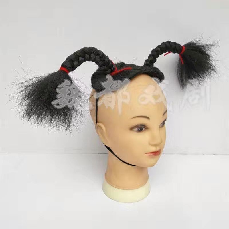 Soarring Braids Soarring Braids Soarring Braids Cross-Sounding Double-Spring Braids Stage Performanc