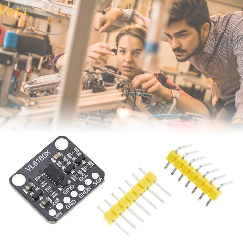 Feti VL6180X ระยะทางออปติคัลรังสภาพแวดล้อมเซ็นเซอร์แสงการจดจําท่าทาง