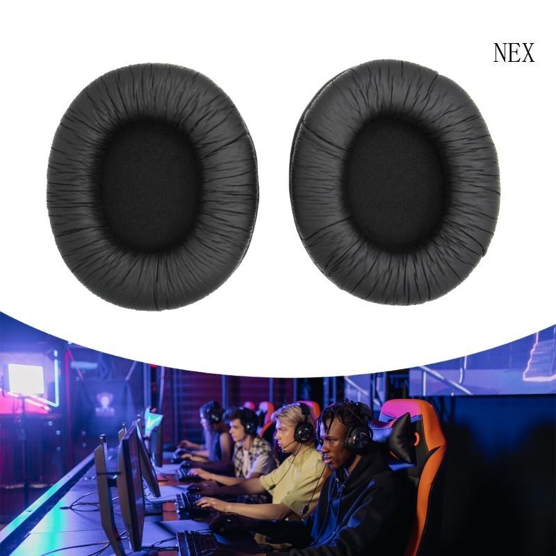 NEX 1 คู่ฟองน้ําแผ่นรองหูฟังสําหรับ MDR 7506 MDR CD900ST หูฟัง