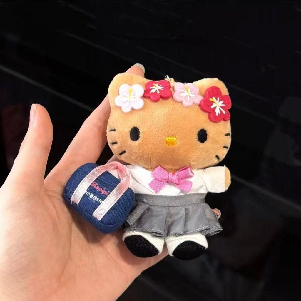 HelloKitty จี้แฮนด์เมดข้อต่อสไตล์ใหม่ พวงกุญแจตุ๊กตาขายดี