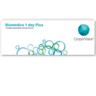 Biomedics 1 Day Plus (สายตาสั้น) รายวัน 15 คู่ (โปร 1 แถม 1)