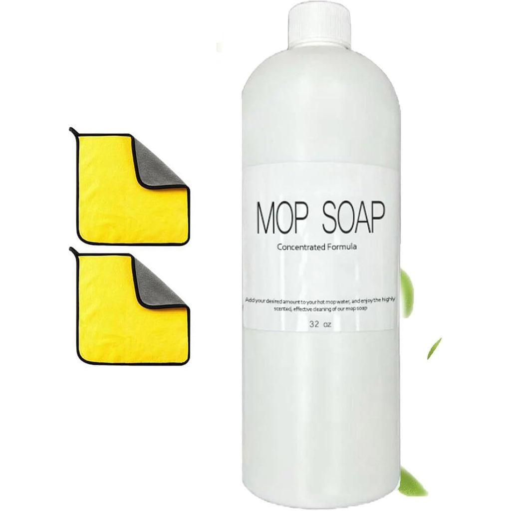 สบู่ม็อบ R&W สําหรับทําความสะอาดพื้น คลื่นบราซิลหอม 32oz, H&W Clean House Co Mop Soap, 2025 สบู่ม็อบ