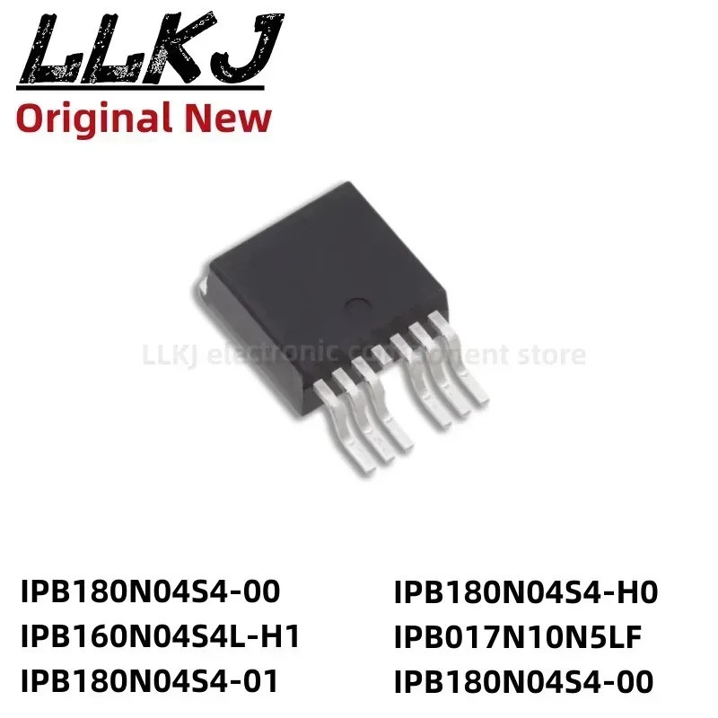 5pcs IPB180N04S4-00 IPB160N04S4L-H1 IPB180N04S4-01 IPB180N04S4-H0 IPB017N10N5LF4N0S400S4S4S4B400 ทรา