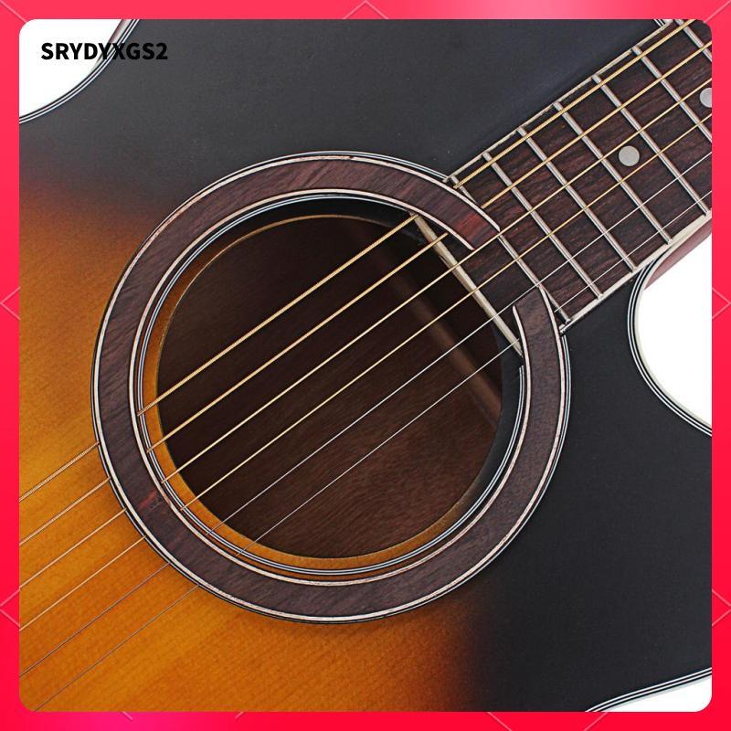[Srydyxgs2] กีต้าร์โปร่ง Sound Hole Rosette Inlay กีตาร์ Sound Hole DIY Luthier