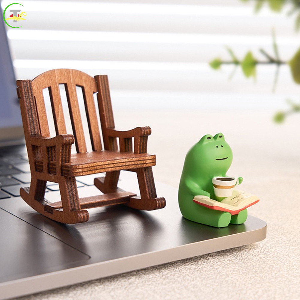 อุปกรณ์โต๊ะทํางานตลกขนาดกะทัดรัดเหมาะกับพื้นที่ขนาดเล็กใดๆ Mini Zen-Fairy Garden