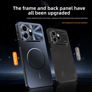 YYN สําหรับ Honor 600 Pro Honor600 ปลอกเทปแม่เหล็กฟิล์มเลนส์ความละเอียดสูงเคสโทรศัพท์กันกระแทกเคสแข็ง