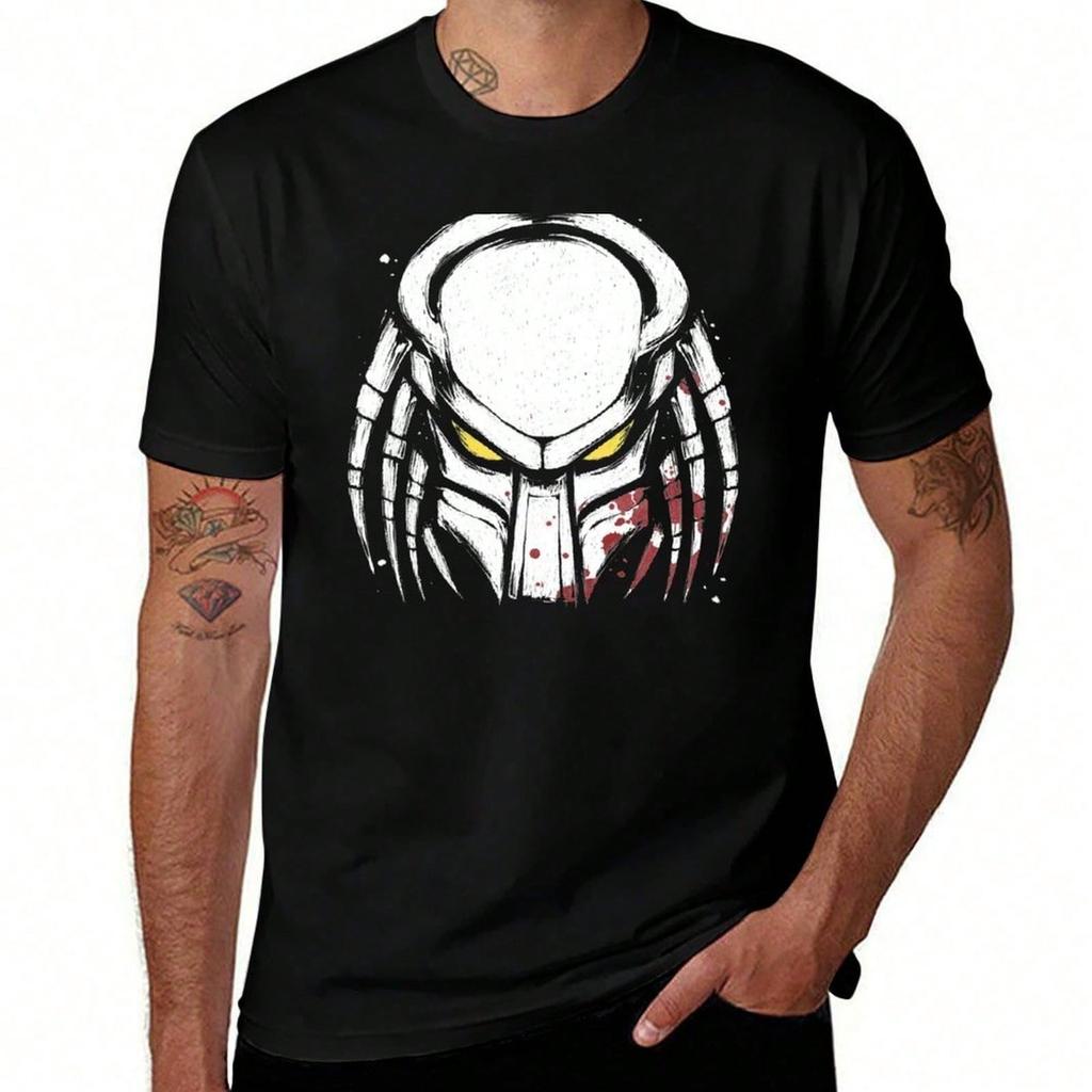 Predator Mask T-Shirt mens graphic t shirts essential t shirt T-Shirt