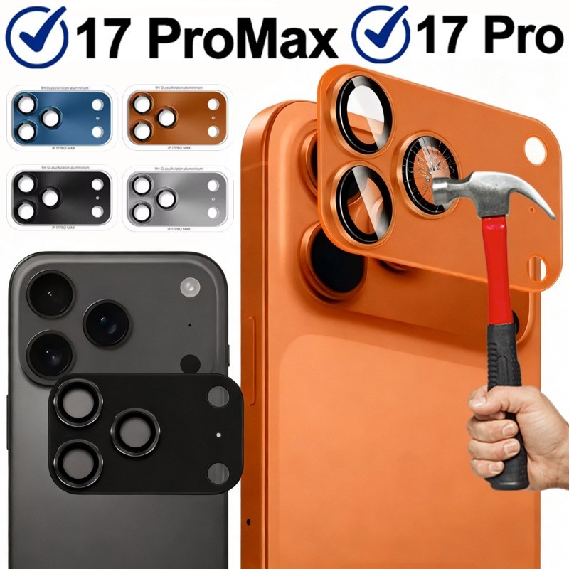 ฟิล์มเลนส์กล้องหลัง For iPhone 17 Pro Max Air 17Pro 17ProMax หลากหลายรุ่น ฟิล์มกล้องไอโฟน เลนส์เกราะแบบบูรณากา