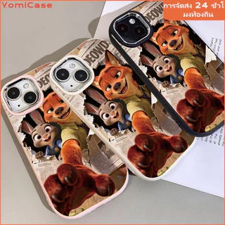 🦊🐇เคสซูทอปินิคกับจูดี้ case for SamsungA05s A15 A10s A25 A11 A12 A13 A14 A50 A03 A54 A52 A31 A51 A71 A23 S21 S22 S23