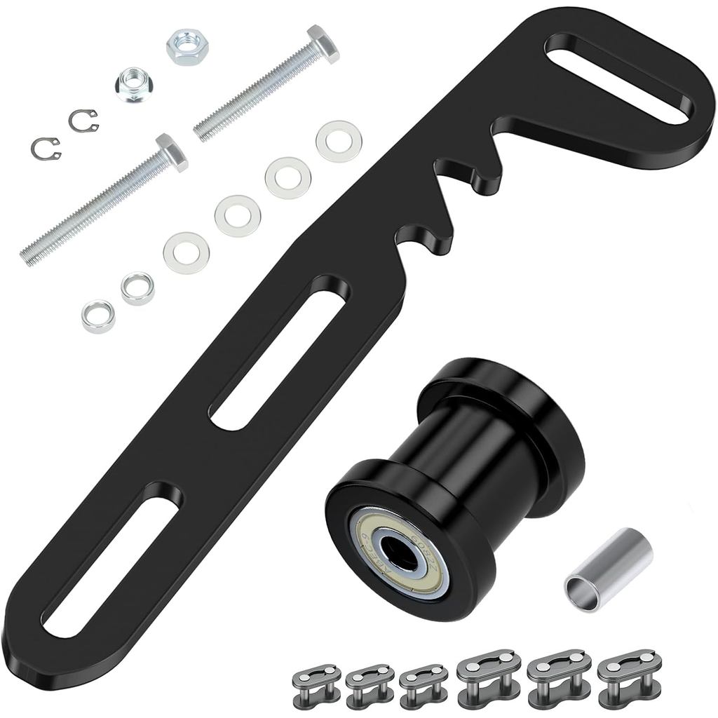โซ่ Tensioner Adjuster Bracket Kit 8 มม.ลูกกลิ้งโซ่สําหรับ Predator 212 224cc 196cc 79cc เครื่องยนต์