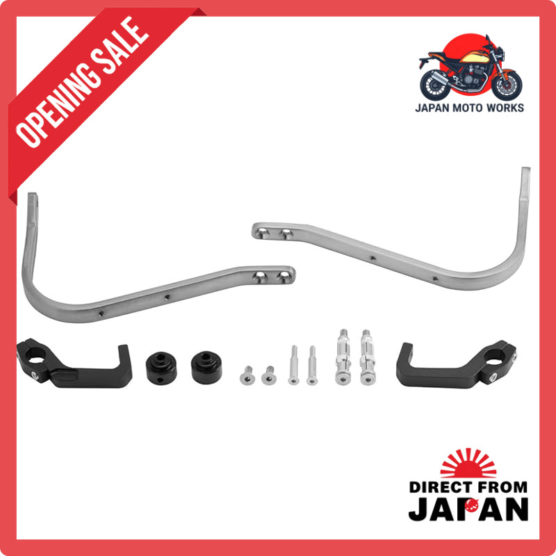 ZETA RACING Adventure Armor Hand Guards for CT125 (JA55/JA65) '20-25 - Titanium Color, Designed for 