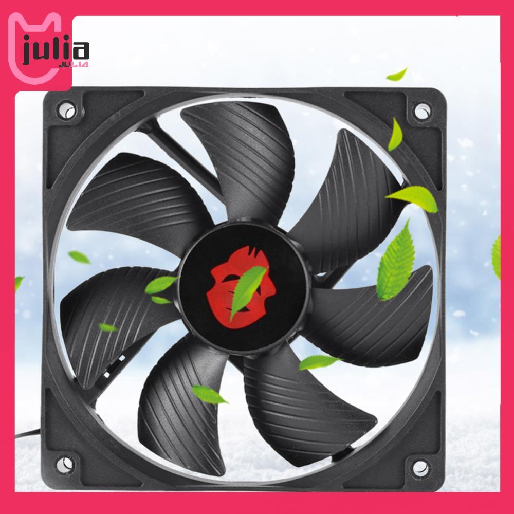 [Julia1.th] Speed Desktop Chassis Fan 12V Large Air Volume Computer PC Caseหม้อน้ําCooler