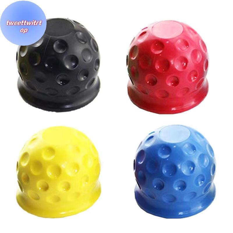 DOUSUN Tow Bar Ball Cover Cap Trailer Ball Cover Tow Bar Cap Universal Hitch Trailer Tow Ball Protec
