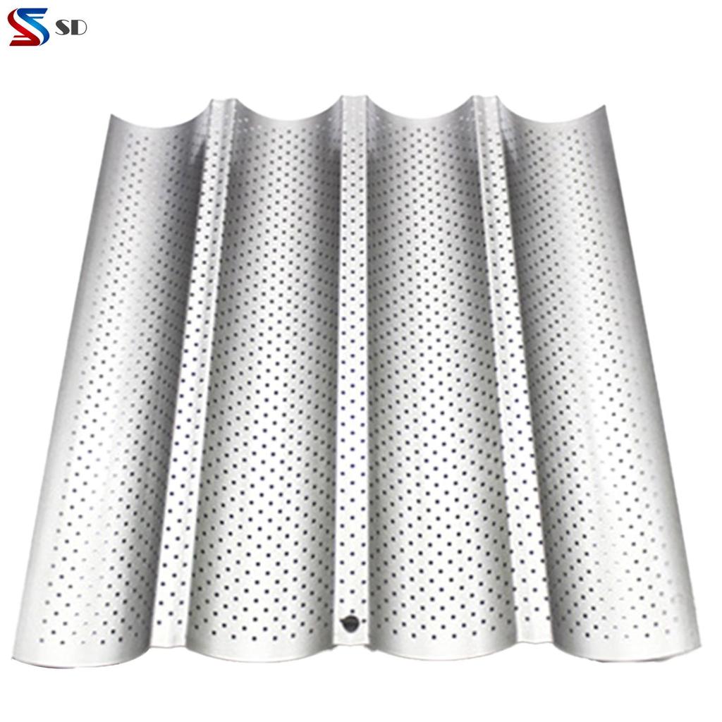 Wave French Bread Baking Tray Non-Stick Baguette Stencils Cake Toast Stencils Tools