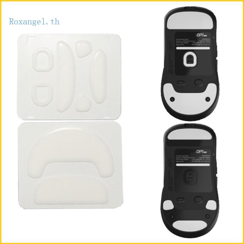 ROX Esptiger Gaming Mouse Feet สติ๊กเกอร์เมาส์สําหรับ ENDGAME GEAR OP1W เมาส์ Ice V2