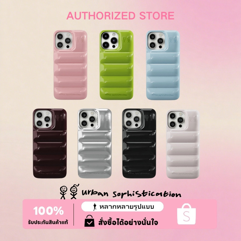 Urban Sophistication The Puffer Case®  เคสโทรศัพท์（ของแท้ 100 %）