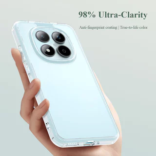 Lereach คริสตัลเคสโทรศัพท์ใสสําหรับ Xiaomi Redmi Note 15 Pro Note 15 Pro 4G Plus หมายเหตุ 15 Pro 5G Ultra-บางกันกระแทก | กันรอย