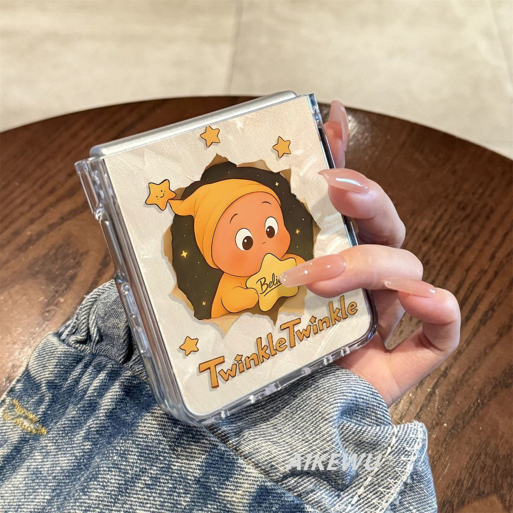 samsung flip 6 เคส z flip 5 Starman Huawei pocket6050 เคสโทรศัพท์แบบพับได้ Xiaomi mixflip2 รวมทุกอย่