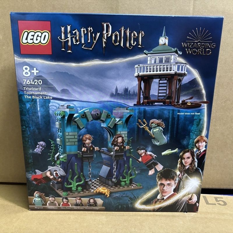 LEGO LEGO Harry Potter Series 76420 สาม Strong Hegemony Black Lake ชายหญิง Building Block ของขวัญ