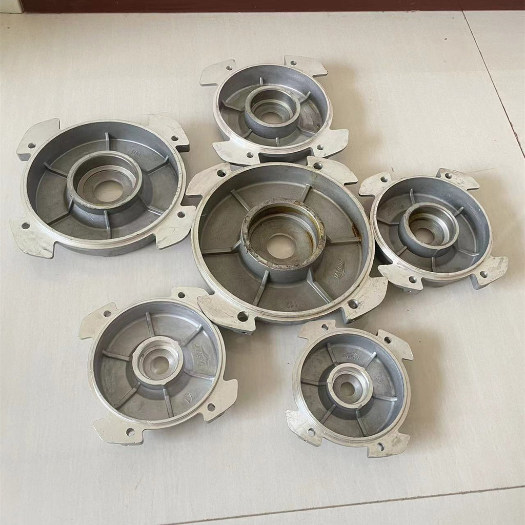 ฝาปิดอลูมิเนียมหน้า-หลังและฝาครอบมอเตอร์ (Front/Rear End Covers & Motor Housing) สำหรับปั๊มน้ำ มาตรฐาน B3, B5, B14