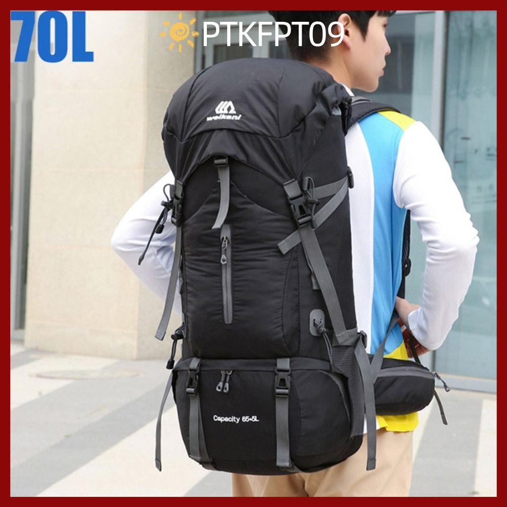 PTKFPT09 กระเป๋าเป้เดินทาง,มือถือ 70L Travel Rucksack,ขนาดใหญ่ความจุอเนกประสงค์Breathable Duffleกระเ