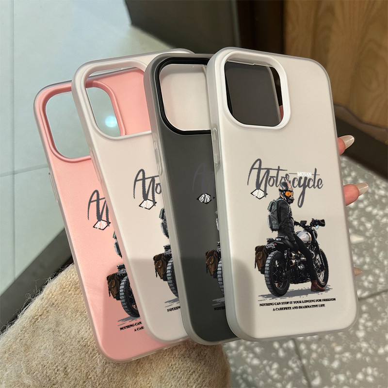 เคสโทรศัพท์แบบ 2 in 1 ซิลิโคนใส เคสเยลลี่ เคสไอโฟน 13 รูปที่ 2