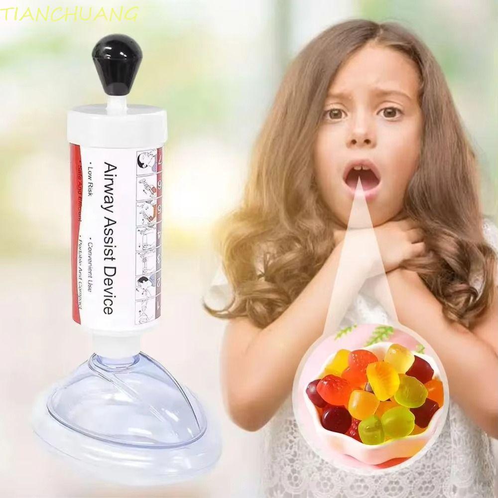 TIANCHUANG อุปกรณ์ช่วยเหลือฉุกเฉิน ใช้งานง่าย อุปกรณ์ฝึกหายใจ ป้องกันการจัดคอและขาดอากาศหายใจ พกพาสะ