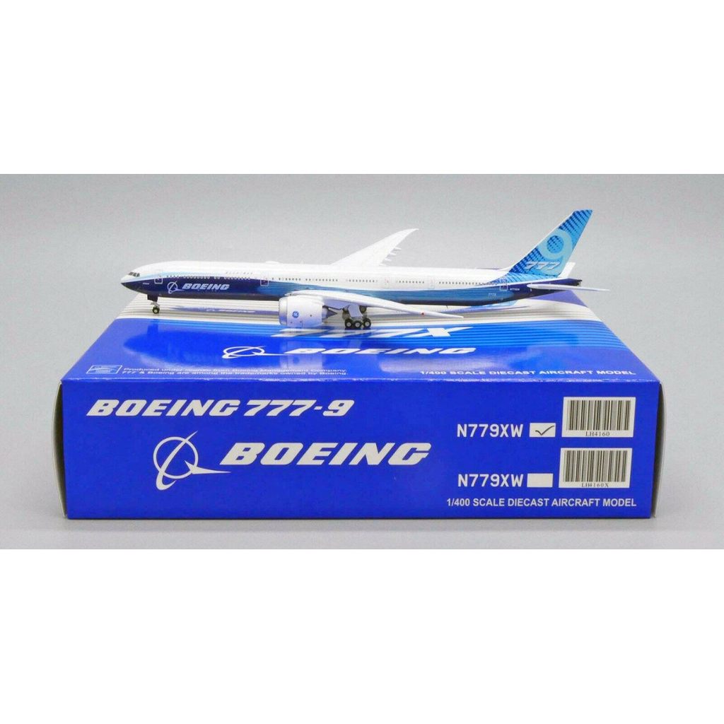 Ready Stock JC Wings 1: 400 โบอิ้ง ออริจินัล รุ่น B777-9X N779XW เครื่องบิน รุ่น N779XX