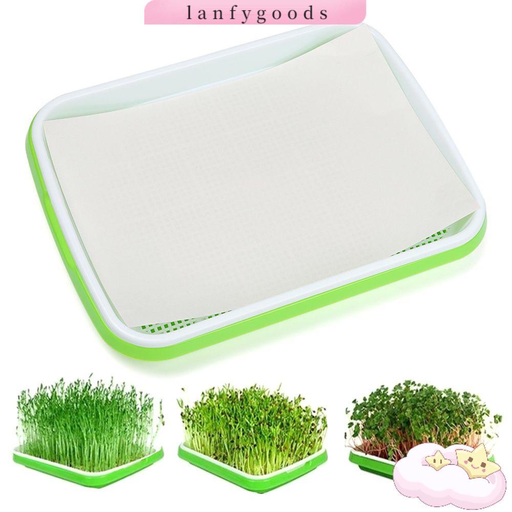 LANFYGOODS Grow Nursery Pots Outdoor Indoor Nursery Paper Sooilless Plant Box