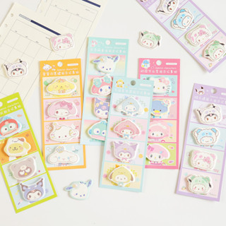 สไตล์การ์ตูนโพสต์อิทโน้ต N ครั้งสติกเกอร์พิเศษรูปนักเรียนบัน…