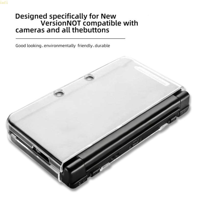Infi Full Coverage Case เคสพลาสติกสําหรับ 3DS XL LL ใหม่ 3DS Gamepad Housing