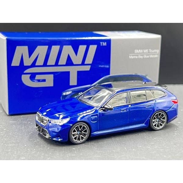 MINIGT  BMW M5 Touring (G99) Marina Bay Blue Metallic
