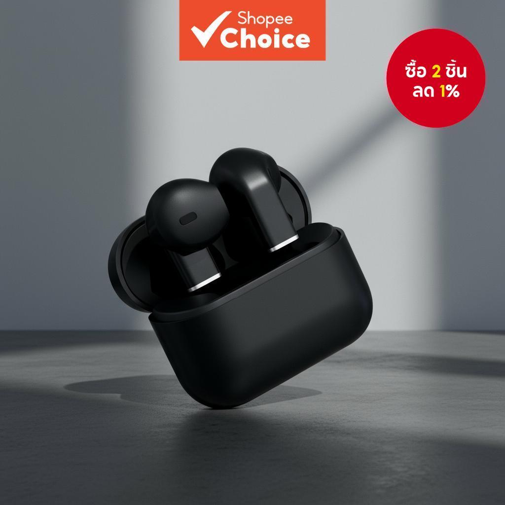 หูฟังบลูทูธไร้สาย Mini Pro5s - หูฟังตัดเสียงรบกวนพร้อมเสียงสมจริงสําหรับสมาร์ทโฟน