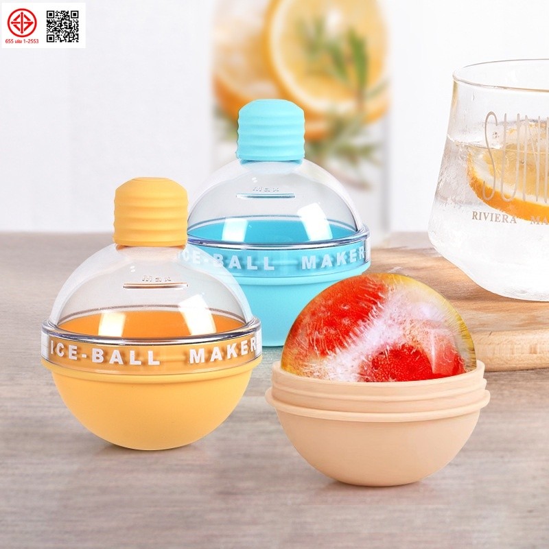 Ice Ball Maker พิมพ์น้ำแข็ง ที่ทำน้ำแข็ง ทำน้ำแข็ง ถาดน้ำแข็ง แม่พิมพ์น้ำแข็ง ทำน้ำแข็งกลม พิมพ์น้ำแ