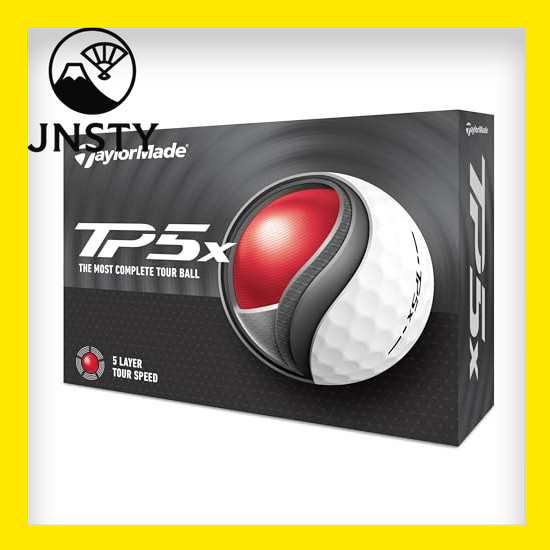 【Direct From Japan】 TAYLOR MADE TMJ24 TP5x JPN 12pcs TP5x Golf Balls 2024 Model White